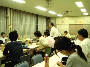 平成20年度東高同窓会第1回理事会について